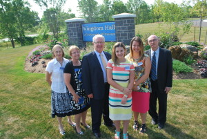 Congregation members (L to R) Pat Rose, Sharron Cox, Calvin Cox, Natasha Fichtinger, Kayla Dvorak and Ray Catherwood were all on hand to help host Saturday’s open house. Williscraft - Photo