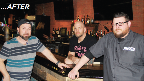 Wood, co-owner Chris Biggs and Russo were putting the finishing touches on things as the readied to open their doors. Co-owner Brett Poole was not on hand.